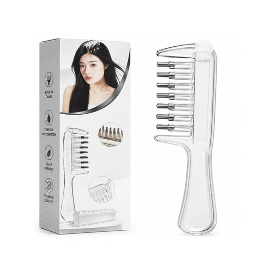 Hair Oil Comb Applicator Bottle | Scalp Massage & Hair Oil Dispenser Comb