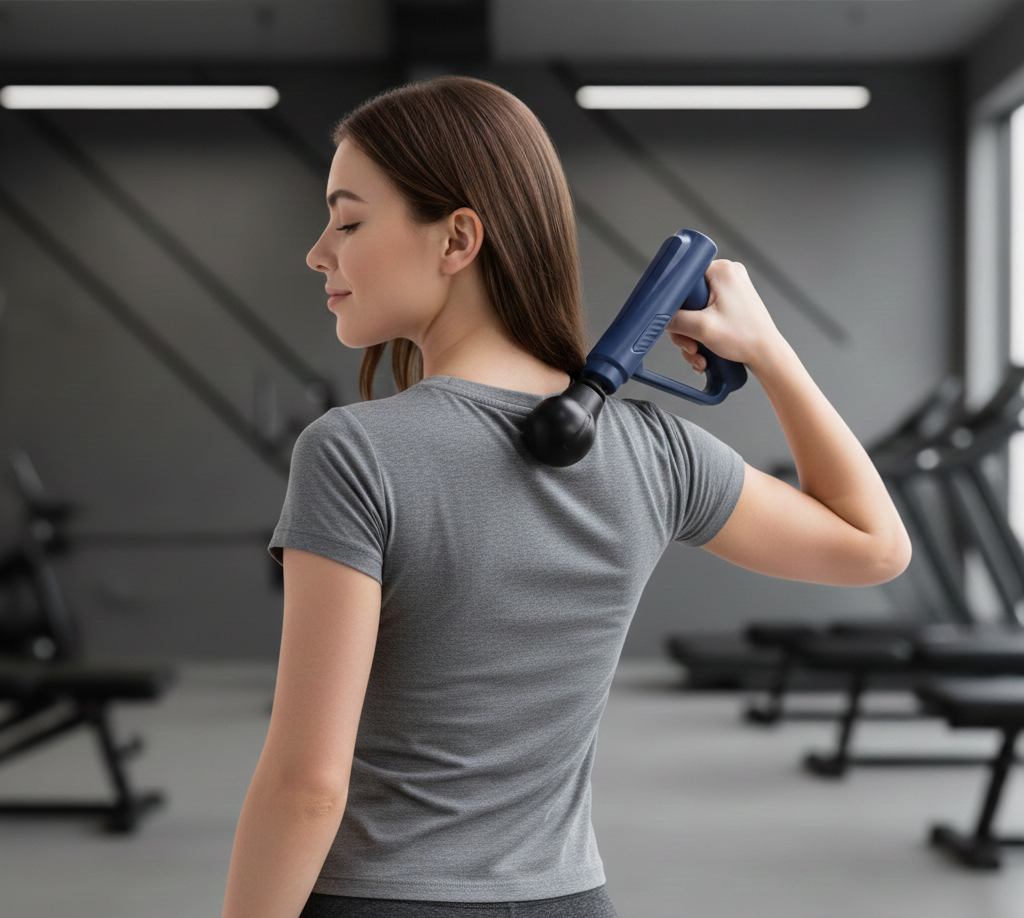 Portable Handheld Deep Tissue Massage Gun – Muscle Relaxation & Recovery Massager