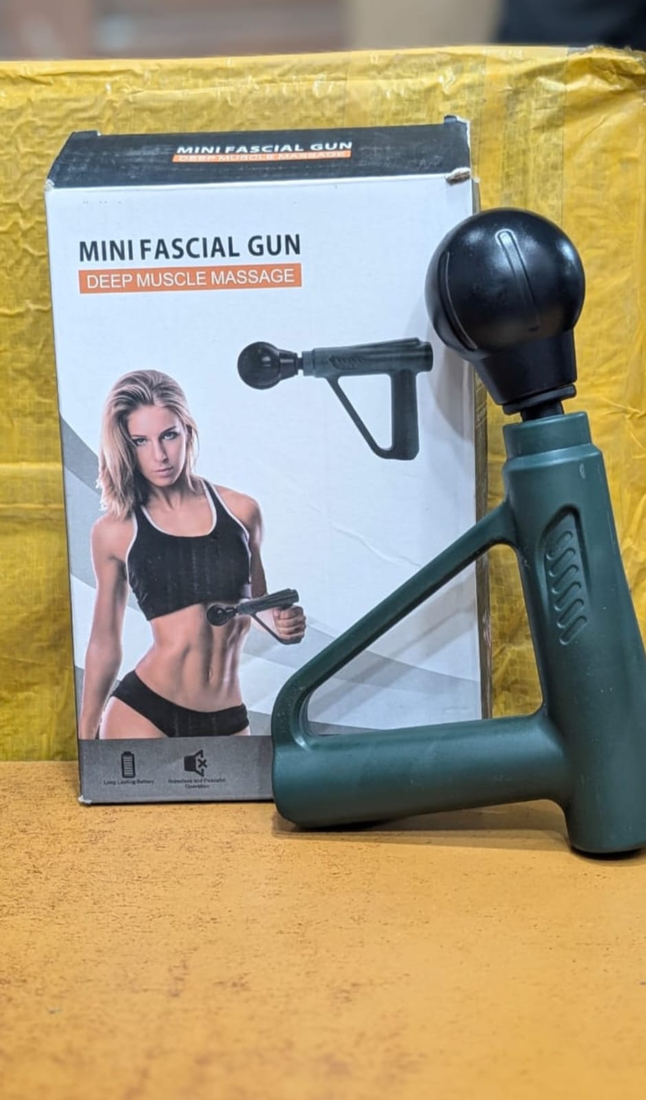 Portable Handheld Deep Tissue Massage Gun – Muscle Relaxation & Recovery Massager